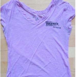 INSANITY Instructor Fitted Burn Out Cap Sleeves